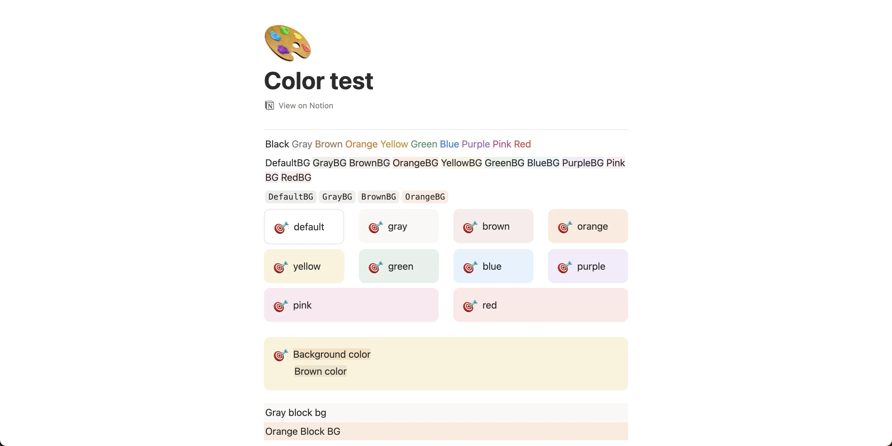 Notion style example
